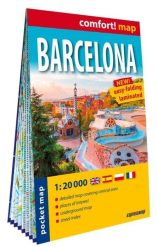 Barcelona mini - comfort- várostérkép - Expressmap 2025