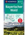 Bayerischer Wald (Bajor erdő) 3 részes térképszett - KOMPASS 198 Bayerischer Wald (Bajor erdő) 3 részes térképszett - KOMPASS 198