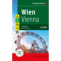 Bécs City Pocket - város térkép - 2025