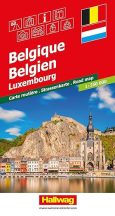 Belgium/Luxemburg autótérkép - Hallwag