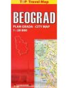 Belgrád térkép Belgrád térkép