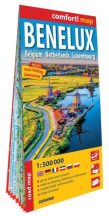 Benelux államok Comfort térkép - 2025