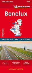 Benelux államok - autóstérkép - Michelin 714