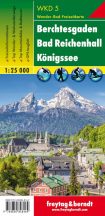   WK D5 / Berchtesgaden · Bad Reichenhall · Königsee túristatérkép