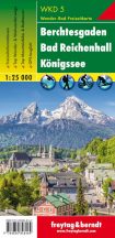   WKD 5 / Berchtesgaden · Bad Reichenhall · Königsee túristatérkép