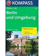 Berlin és környéke turistatérkép - KOMPASS 700