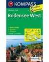 Bódeni-tó nyugati rész turistatérkép - KOMPASS 1a