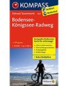 Bodensee-Königssee-Radweg kerékpáros térkép - KOMPASS 7047