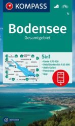 Bodensee túratérkép - KOMPASS 1c