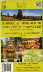 Borszék és környéke túristatérkép