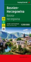 Bosznia - Hercegovina autótérkép 2023