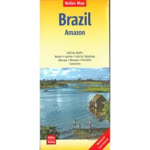 Brazília: Amazonas térkép - Nelles