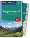 Bregenzerwald, Grosses Walserta turistatérkép  - KOMPASS 5601