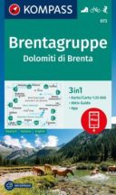   Brenta Group / Dolomiti di Brenta túratérkép - KOMPASS 073