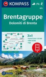 Brenta Group / Dolomiti di Brenta túratérkép - KOMPASS 073