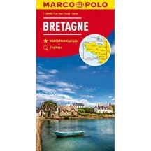 Bretagne autótérkép - Marco Polo