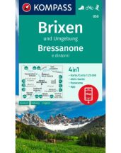   Brixen/Bressanone és környéke turistatérkép - KOMPASS 050