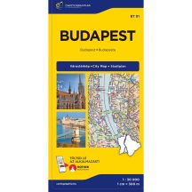 Budapest Extra (keményborítós) térkép 2026