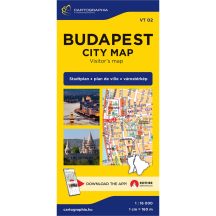 Budapest - belváros térkép 2024