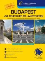 Budapest +34 település és lakótelepek atlasz 2017