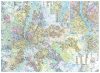 Budapest 140*100 cm falitérkép - mágnessel jelölhető, keretezett Budapest 140*100 cm falitérkép - mágnessel jelölhető, keretezett