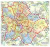 Budapest országgyűlési választókerületei falitérkép 137*130 cm 2025 - mágnessel jelölhető, keretezett Budapest országgyűlési választókerületei falitérkép 137*130 cm 2025 - mágnessel jelölhető, keretezett