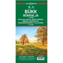 Bükk - Bükkalja turistatérkép 2025 - Szarvas
