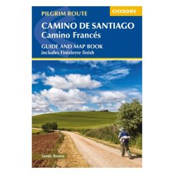 Camino de Santiago: Camino Frances túrakalauz – tartalmazza a Finisterre területet (angol) / Cicerone Press (2022)