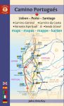 Camino Portugues Maps : Lisbon - Porto - Santiago / Camino Central, Camino De La Costa, Variente Espiritual & Senda Litoral - angol 2023