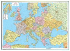 Európa országai falitérkép 125*88 cm
