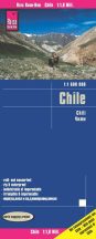 Chile autótérkép