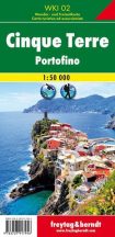 WKI 02 Cinque Terre - Portofino turistatérkép 