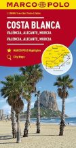   Costa Blanca, Valencia, Alicante, Castellón, Murcia autótérkép - Marco Polo