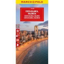 Costa Blanca, Valencia autótérkép - Marco Polo 2024