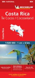 Costa Rica, Cocos Island (Kókusz-szigetek) térkép (804) / Michelin Costa Rica, Cocos Island (Kókusz-szigetek) térkép (804) / Michelin
