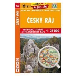 Cseh-paradicsom – Cesky Raj turistatérkép - 722