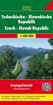 Csehország és Szlovákia autótérkép