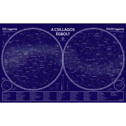 Csillagos ég falitérkép - csillagtérkép - vízálló, szakadásálló Csillagos ég falitérkép - csillagtérkép - vízálló, szakadásálló