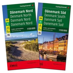 Dánia autós szabadidőtérkép - 2021