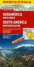 Dél-Amerika - északi rész térkép 