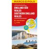 Dél-Anglia, Wales autós térkép Marco Polo