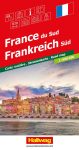 Dél-Franciaország autóstérkép Hallwag 2025
