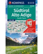 Dél-Tirol, Alto Adige turatérkép - KOMPASS 699