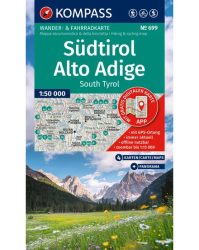 Dél-Tirol, Alto Adige turatérkép - KOMPASS 699 Dél-Tirol, Alto Adige turatérkép - KOMPASS 699