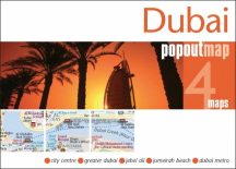 Dubai- várostérkép, popout