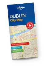 Dublin - Lonely Planet - vízálló város térkép