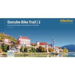 Danube Bike Trail 2. - Duna kerékpáros atlasz 2. (Passautól Bécsig) angol