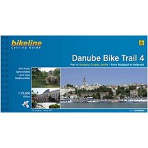   Danube Bike Trail 4. - Duna kerékpáros atlasz 4. (Budapest-Belgrád) angol