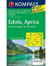 Edolo-Aprica turistatérkép - KOMPASS 94