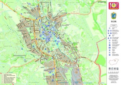 térkép eger Eger Tanyeralatet Konyoklo A Lurdy Haz Terkepbolt Tel 456 térkép eger